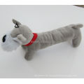 perro de peluche chirriante de peluche mastica juguete